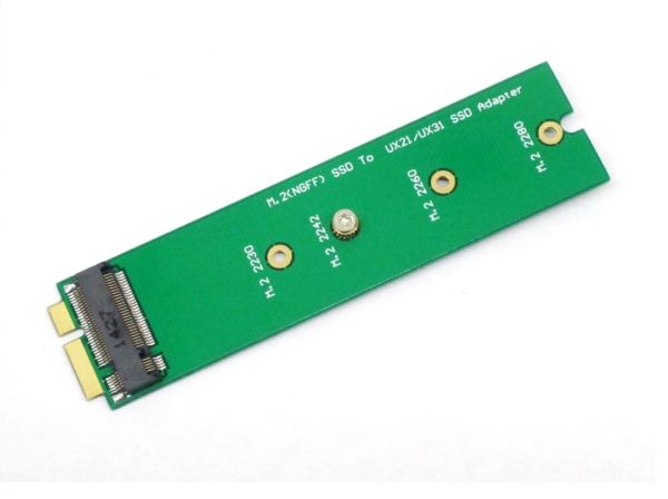 M.2 NGFF SSD to 18 Pin Blade Adapter for Asus UX31 Zenbook
