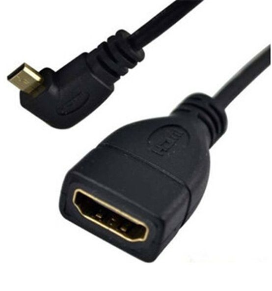 Adapter micro HDMI Type D female - HDMI Type A male /