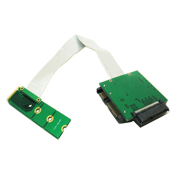 M.2 NVME SSD Key M Key B SSD to U.2 SFF-8639 Adapter Card Converter for PC